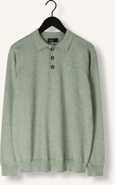 Groene BUTCHER OF BLUE Polo LT CLIFDEN POLO L/S Groene BUTCHER OF BLUE Polo LT CLIFDEN POLO L/S - large
