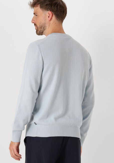 Lichtblauwe BOSS BLACK Trui ECAIO-P - large