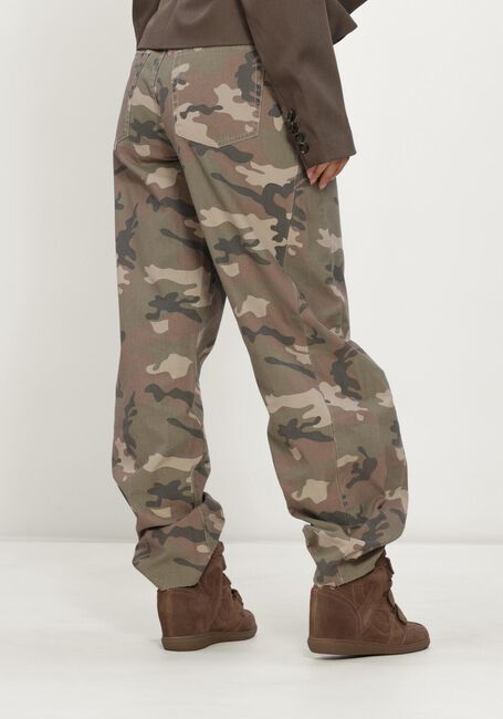 Multi CATWALK JUNKIE Straight leg jeans CAMO SUPER BARREL FIT JEANS - large