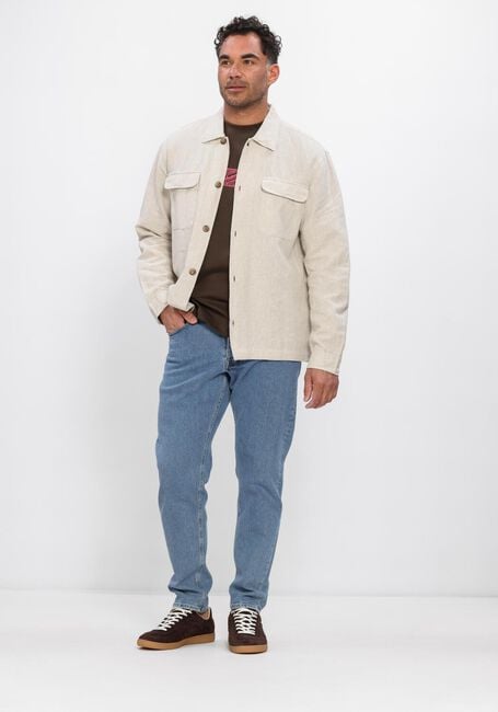 SELECTED MEN T-shirt SLHRELAXBROCK SS TEE HOTEL  AMOUR en marron - large