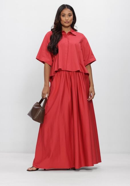 EST'SEVEN Jupe maxi AYLIN SKIRT en rouge - large