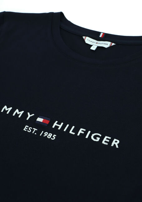 Donkerblauwe TOMMY HILFIGER T-shirt HERITAGE HILFIGER C-NK REG TEE - large