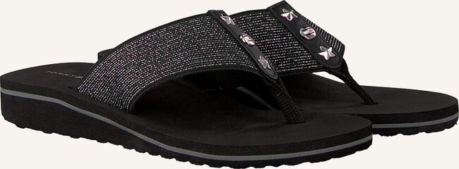 Zwarte TOMMY HILFIGER Slippers ELEVATED METALLIC BEACH SANDAL Zwarte TOMMY HILFIGER Slippers ELEVATED METALLIC BEACH SANDAL - large
