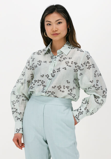 SECOND FEMALE DAVIDA SHIRT Blouses en bleu - large