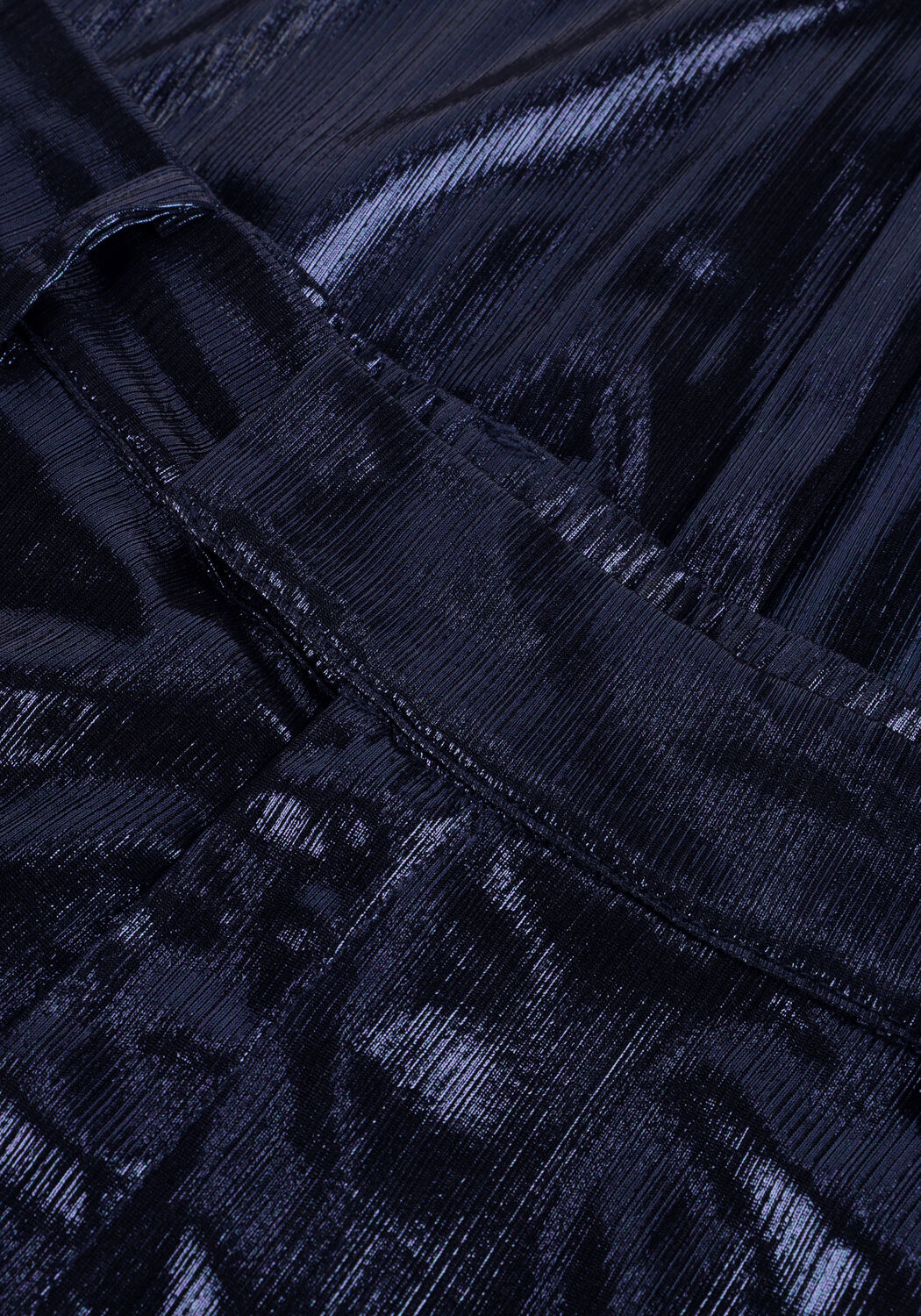 STUDIO AMAYA Pantalon large ANNA Bleu fonc&eacute; - large