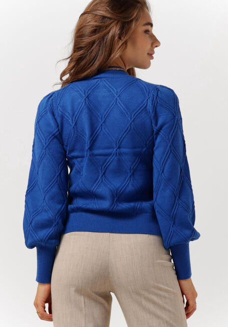 Blauwe Y.A.S. Trui YASYVA LS KNIT PULLOVER - large