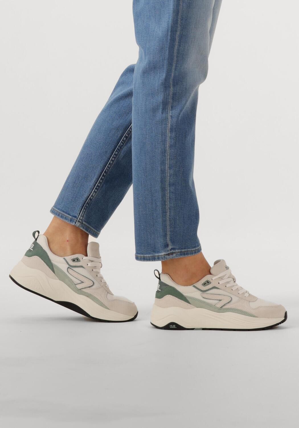 Witte HUB Sneakers GLIDE-Z - large