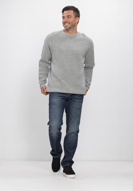 Lichtgrijze BUTCHER OF BLUE Trui CARTER KNIT CREW - large