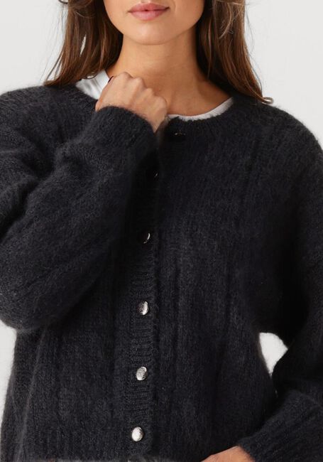 Donkergrijze DES PETITS HAUTS Vest CHOUETTE - large