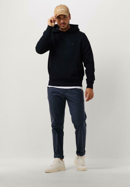 Donkerblauwe TOMMY HILFIGER Trui FLAG LOGO HOODY - large