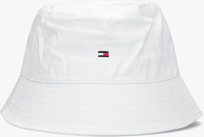 TOMMY HILFIGER ESSENTIAL FLAG BUCKET Chapeau en blanc - large