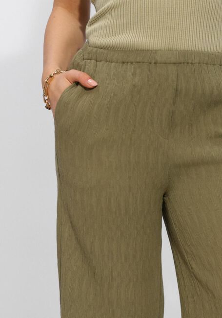 Olijf ANOTHER LABEL Broeken/jumpsuits ALMERLA PANTS - large