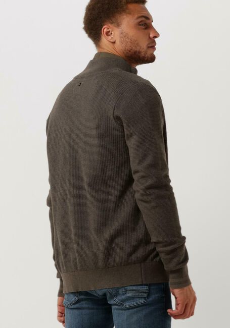 Groene PME LEGEND Vest ZIP JACKET COTTON KNIT - large