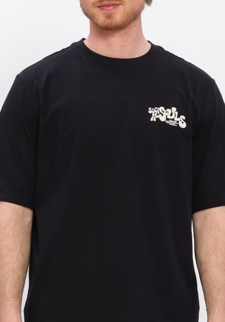 RESTER&Ouml;DS T-shirt TAS CHEST PRINT en noir - large