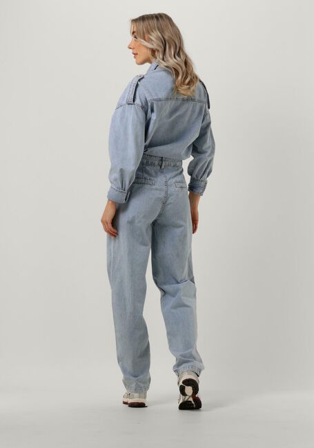 ALIX THE LABEL Combinaison LADIES WOVEN DENIM JUMPSUIT en bleu - large