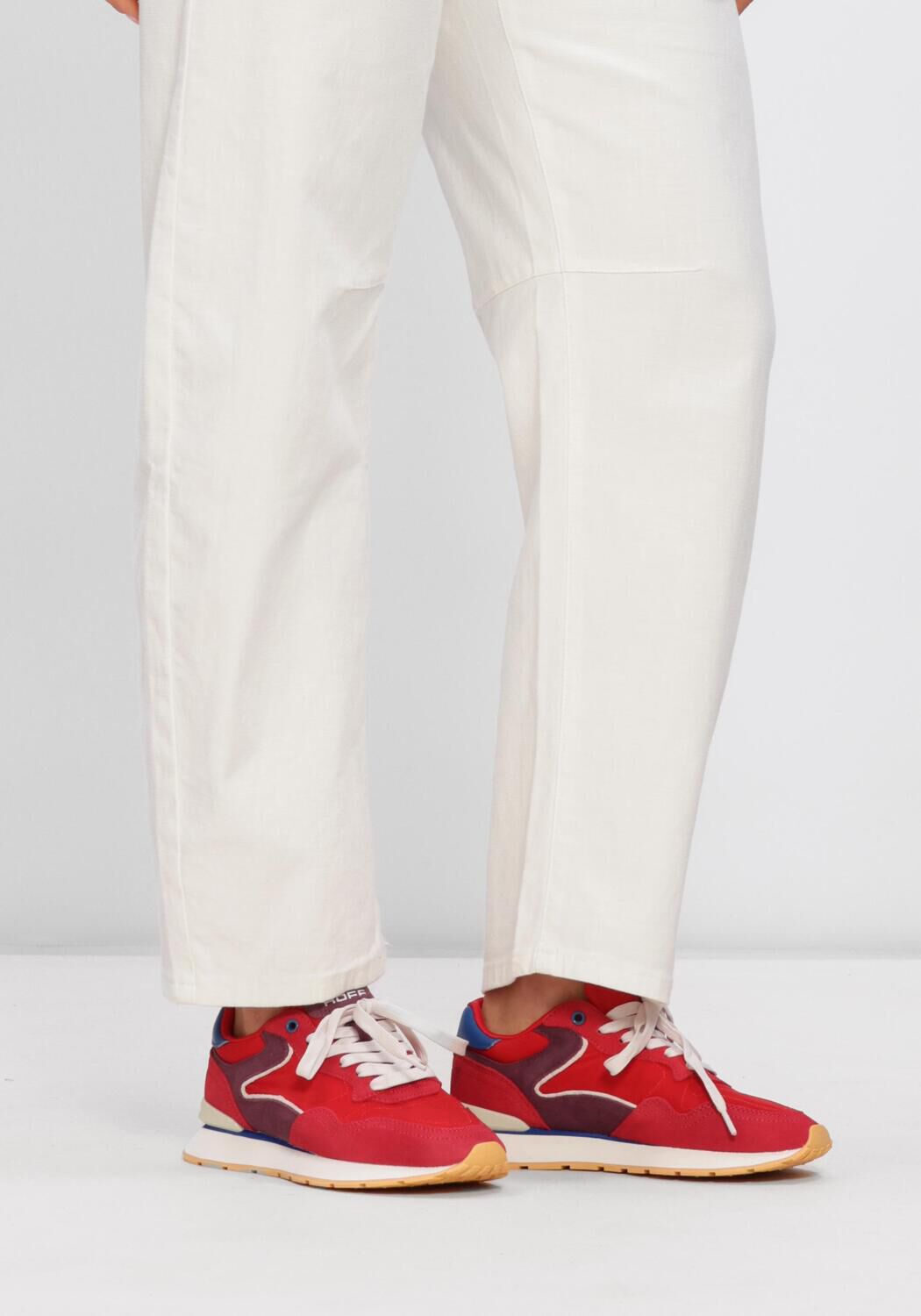 THE HOFF BRAND Baskets basses CITY en rouge - large