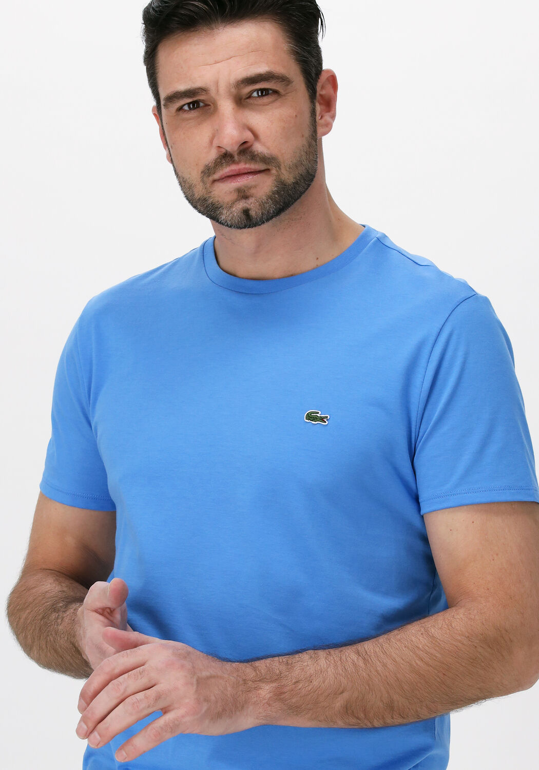 T shirt shop lacoste bleu clair