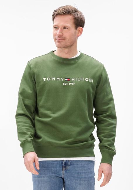 TOMMY HILFIGER Chandail TOMMY LOGO SWEATSHIRT Olive - large
