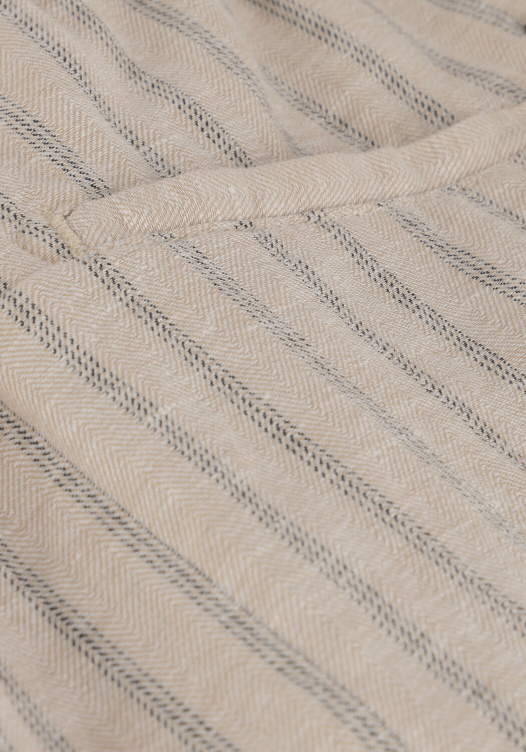 SCOTCH & SODA Pantalon courte FAVE - PRINTED COTTON/LINEN BERMUDA SHORT Sable - large