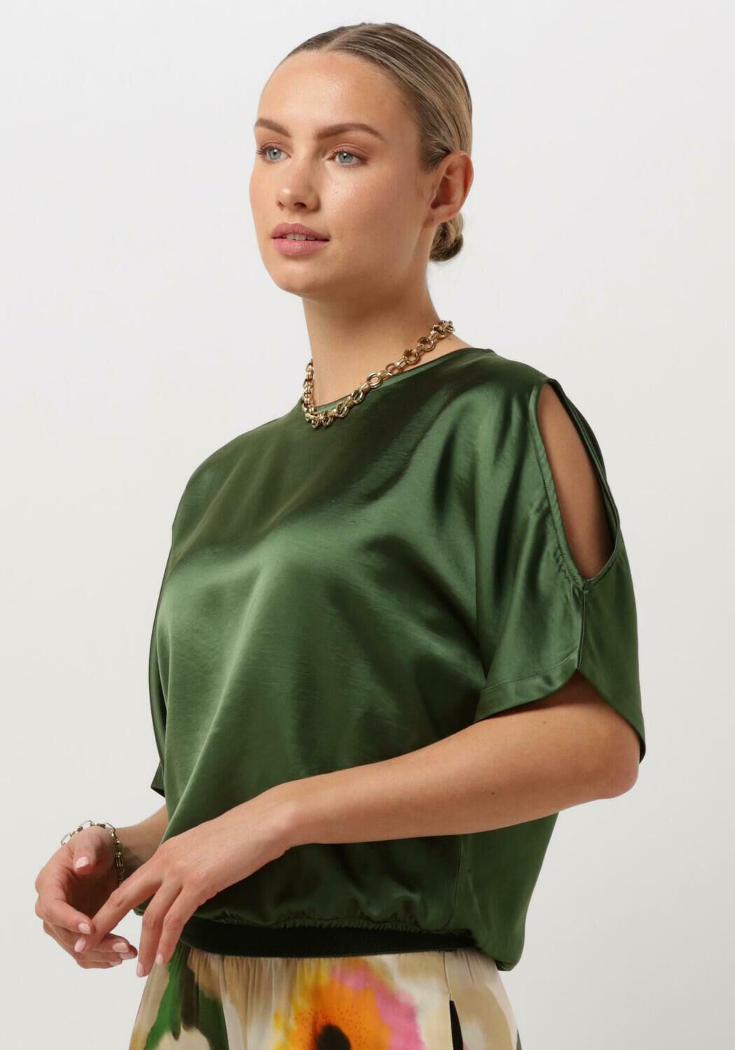 CAROLINE BISS Haut 1667 61 en vert Omoda