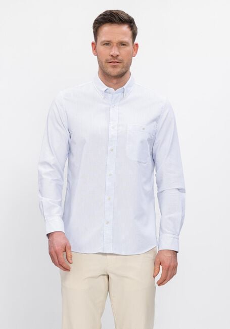 PROFUOMO Chemise d&eacute;contract&eacute; SHIRT BTTN DWN RLX CASUAL en bleu - large