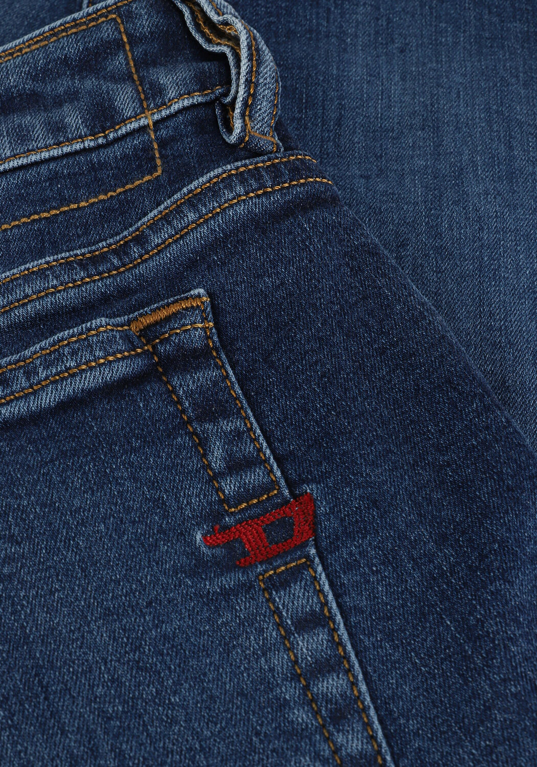 DIESEL Skinny jeans 1979 SLEENKER Bleu fonc&eacute; - large