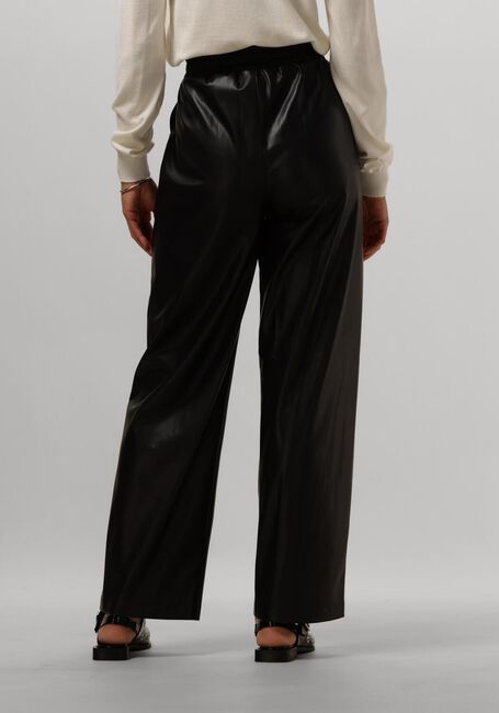 Zwarte LIU JO Wijde broek PANT. JOGGER SPALMATO - large