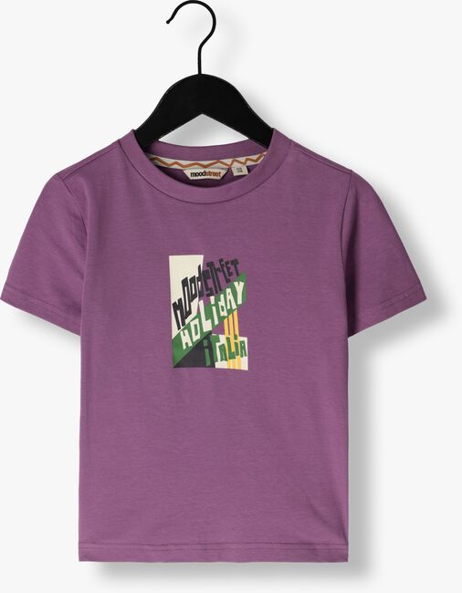 MOODSTREET T-shirt T-SHIRT PRINT en violet - large
