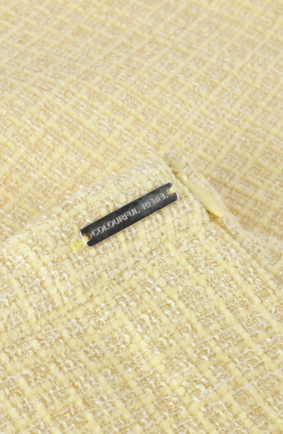 COLOURFUL REBEL Mini-jupe TRISTA BOUCLE MINI SKIRT - large