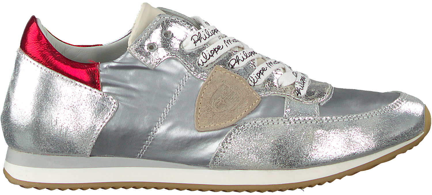 Zilveren PHILIPPE MODEL Lage sneakers TROPEZ L JUNIOR | Omoda