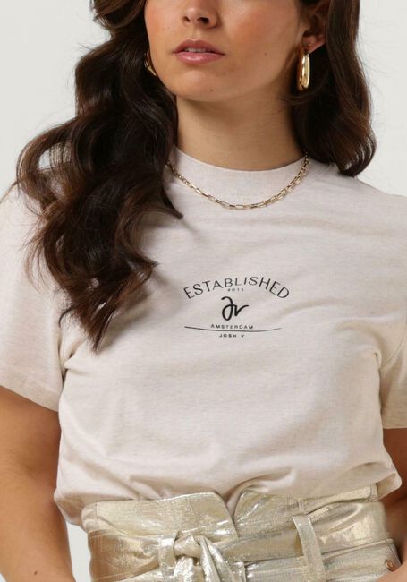 JOSH V T-shirt DORIE SIGNATURE en jaune - large