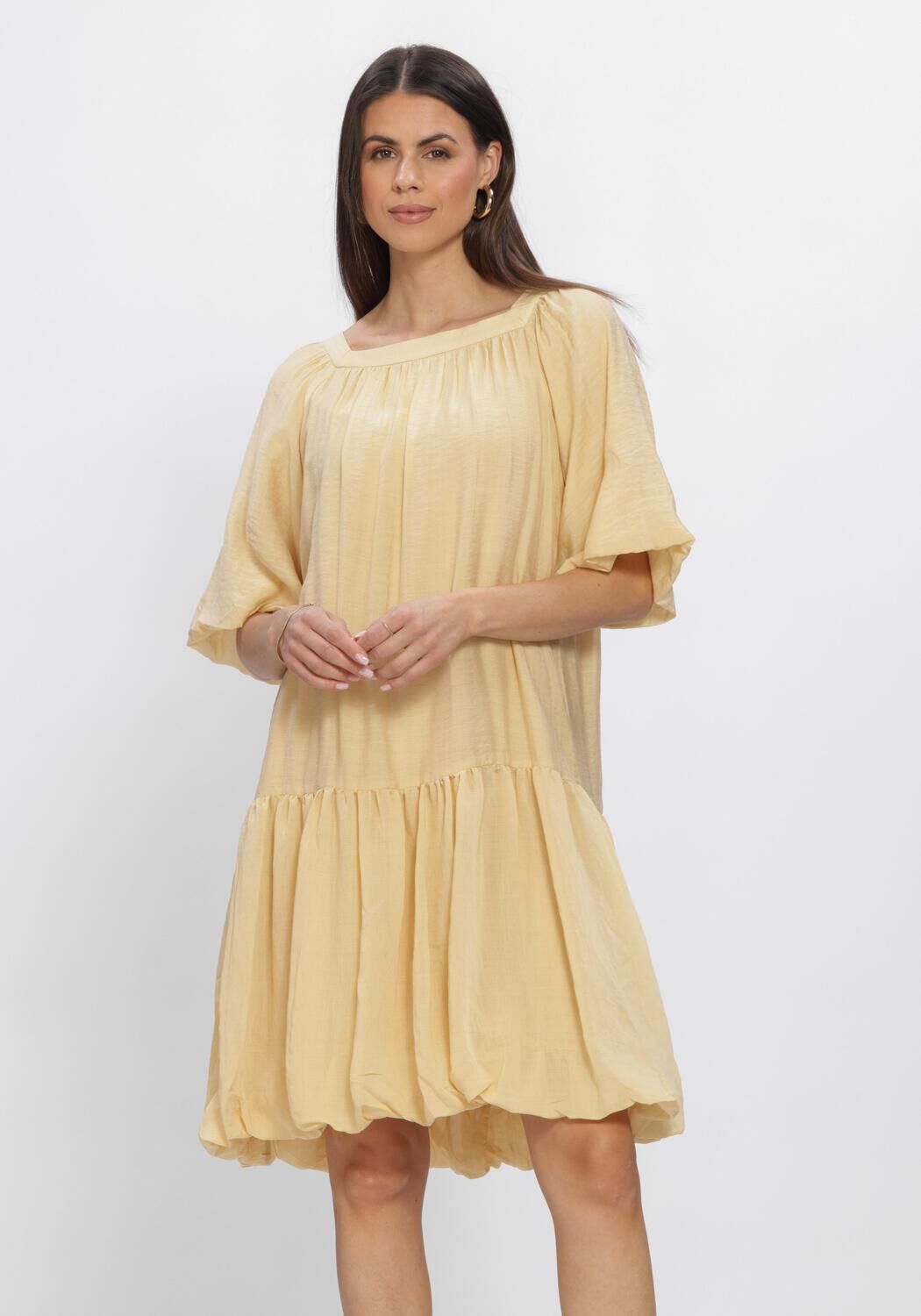 INWEAR Mini robe LYLAIW FREST SHORT DRESS en jaune - large