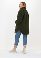 Groene JUST FEMALE Jack COSMO SHIRT JACKET