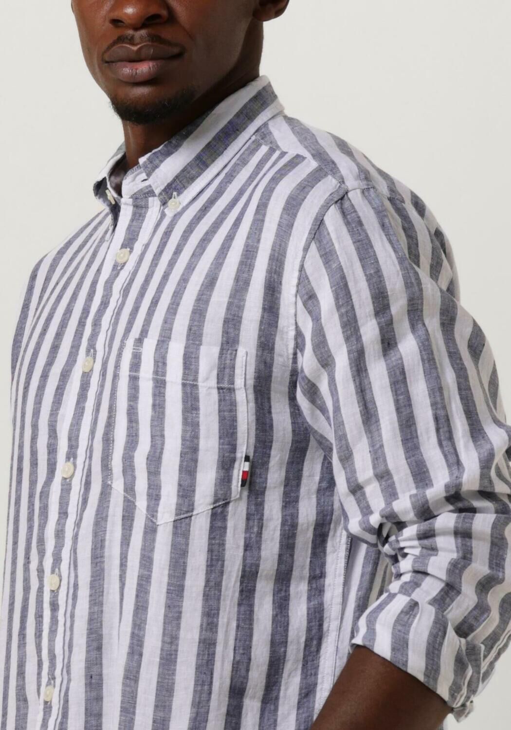 Chemise tommy hilfiger best sale rayé