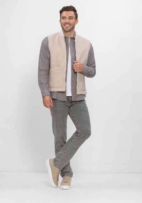 DSTREZZED Veste sans manches DS_NILS TEDDY VEST en beige - large