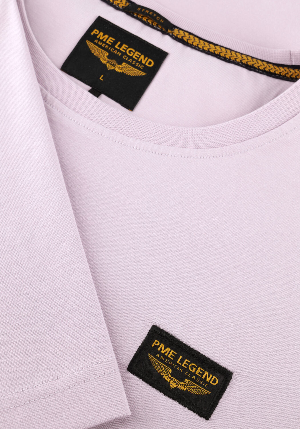 PME LEGEND T-shirt SHORT SLEEVE R-NECK GUYVER TEE Lilas - large