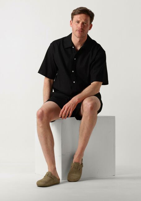 WOODBIRD Chemise décontracté WBBANKS LINEN SHIRT en noir - large