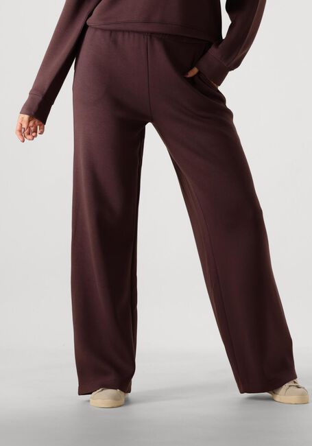 Paarse MSCH COPENHAGEN Wijde broek MSCHEDILINA IMA Q PANTS - large