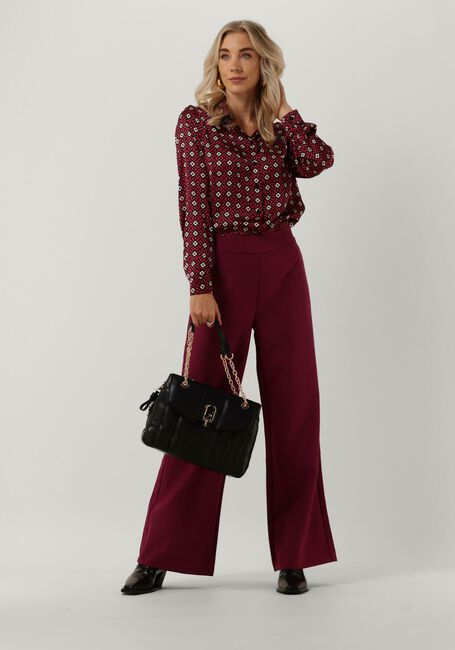 LIU JO CAMICA TS M/L CHIFFON STAM Blouses Bordeaux - large