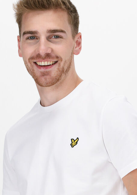 LYLE & SCOTT T-shirt PLAIN T-SHIRT en blanc - large