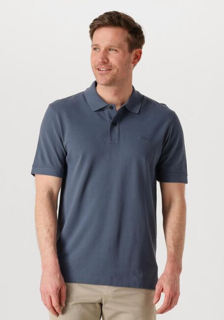 Blauwe BOSS BLACK Polo PALLAS - large