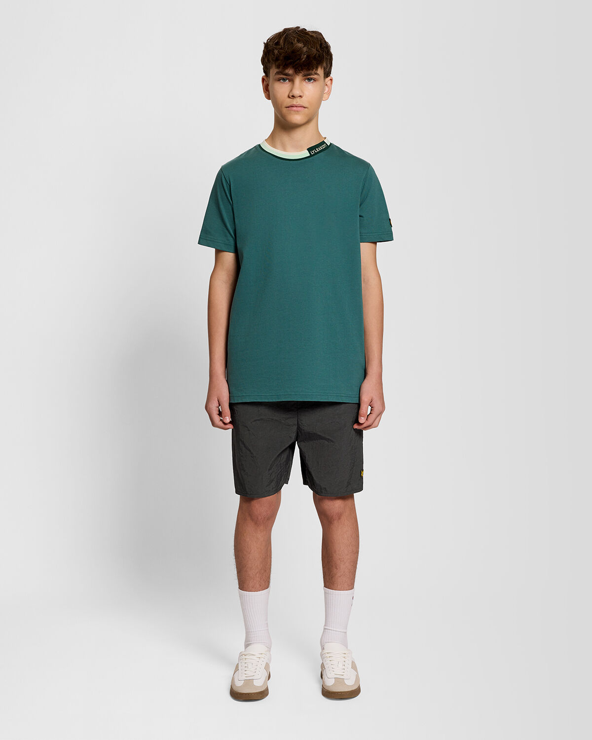 Zwarte LYLE & SCOTT Zwemkleding PLAIN SWIM SHORT - large