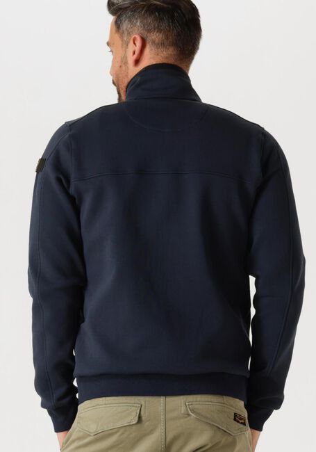 Blauwe PME LEGEND Jack ZIP JACKET SPACER LOOK SWEAT - large