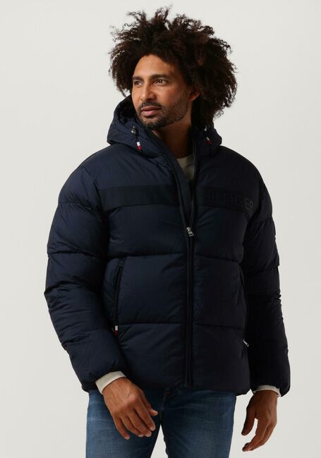 TOMMY HILFIGER Veste matelass&eacute; NY HIGH LOFT PUFFER Bleu fonc&eacute; - large