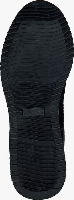 MEXX Baskets basses FLEUR en noir  - large
