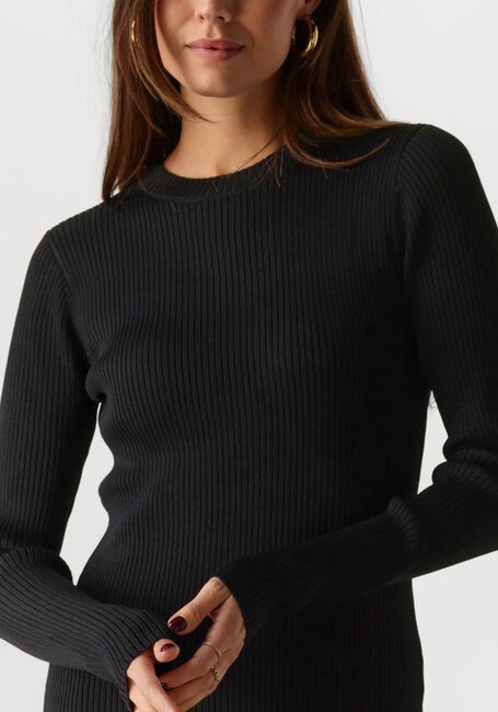 FREEBIRD Robe midi BRITNEY CREW en noir - large