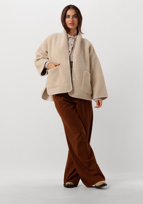 KNIT-TED Manteau Teddy JOKO Sable - large