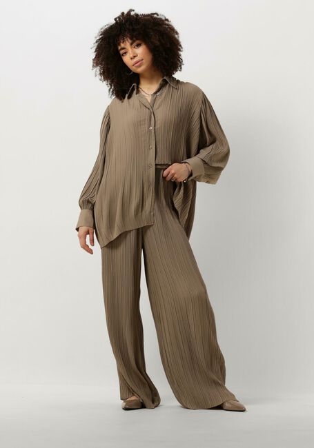 SECOND FEMALE Pantalon TRACY TROUSERS en beige - large