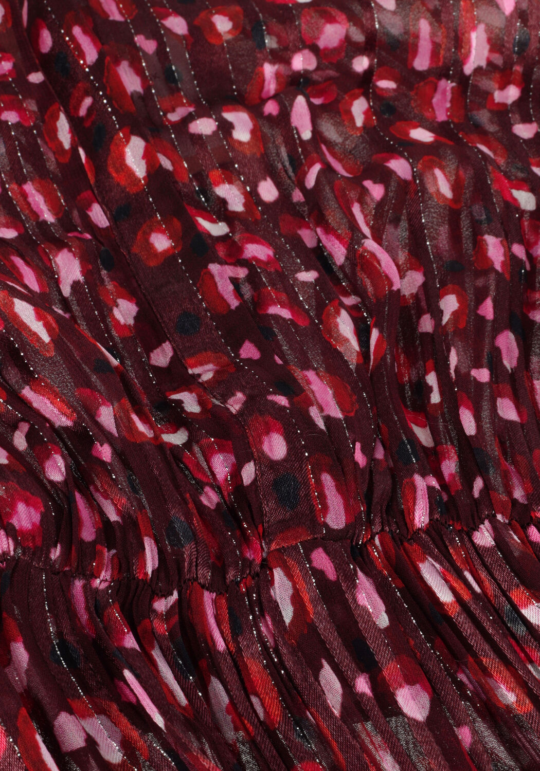 Bordeaux NOTRE-V Mini jurk NV-GWEN - large