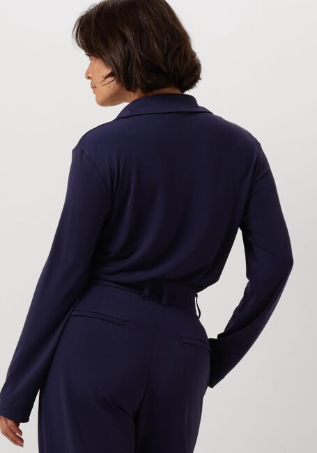 VANILIA Haut GRANDIS OVERSIZED POLO en violet - large